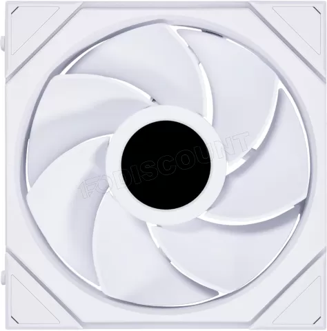 Photo de Ventilateur de boitier Lian Li Uni Fan TL LCD Reverse RGB - 14cm (Blanc)