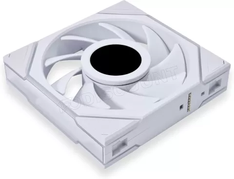 Photo de Ventilateur de boitier Lian Li Uni Fan TL LCD RGB - 12cm (Blanc)