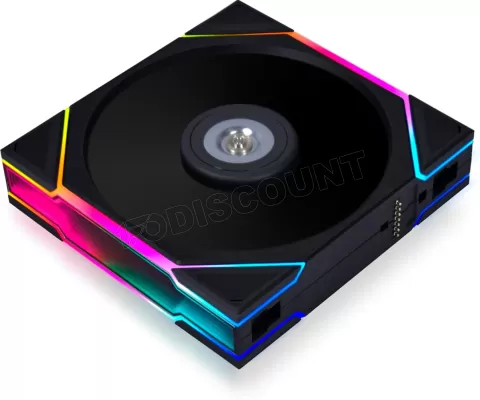 Photo de Ventilateur de boitier Lian Li Uni Fan TL Reverse RGB - 12cm (Noir)