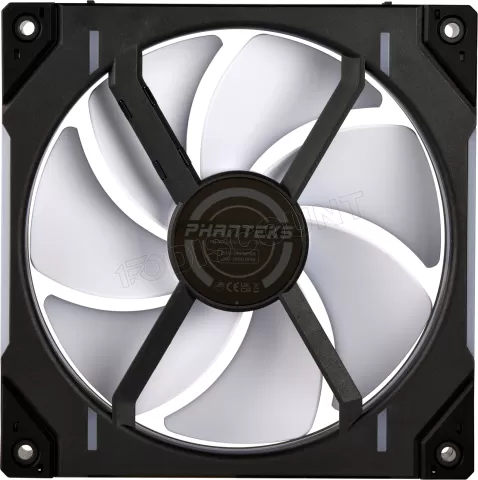 Photo de Ventilateur de boitier Phanteks D30 Regular Airflow RGB - 14cm (Noir)