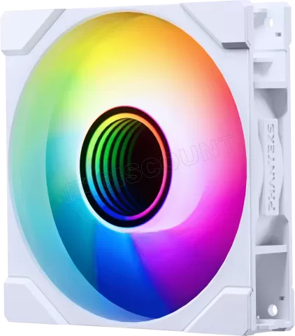 Photo de Ventilateur de boitier Phanteks M25 Gen2 RGB - 12cm (Blanc)