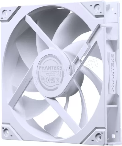 Photo de Ventilateur de boitier Phanteks M25 Gen2 RGB - 14cm (Blanc)