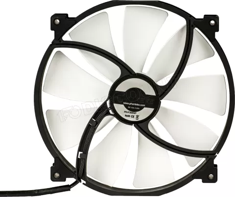 Photo de Ventilateur de boitier Phanteks PH-F200SP 20cm (Noir/Blanc)