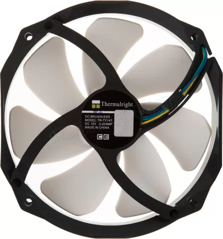 Photo de Ventilateur de boitier Thermalright TY-147B - 14cm (Noir)