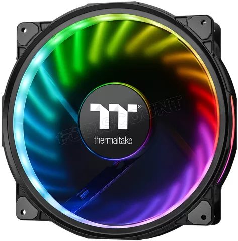 Photo de Ventilateur de boitier Thermaltake Riing Plus 20 LED RGB TT Premium Edition (20cm)