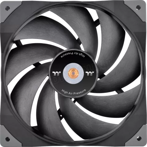 Photo de Ventilateur de boitier Thermaltake SwaFan GT - 12cm (Noir)