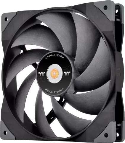 Photo de Ventilateur de boitier Thermaltake SwaFan GT - 12cm (Noir)