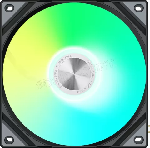 Photo de Ventilateur de boitier Tryx Rota SL RGB - 12cm (Noir)