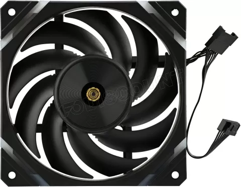 Photo de Ventilateur de boîtier Valkyrie X12 RGB - 12cm (Noir)