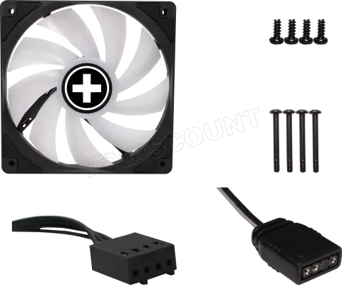 Photo de Ventilateur  de boitier Xilence Performance A+ XPF120 ARGB PWM 12cm (Noir)