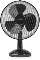 Photo de Ventilateur de table Nedis - Ø 30cm (Noir)