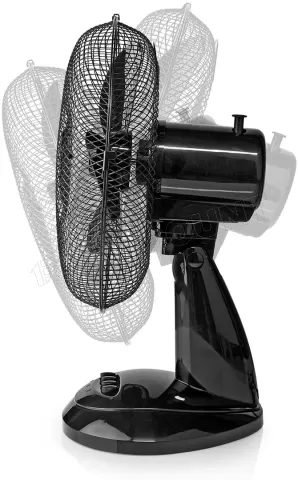 Photo de Ventilateur de table Nedis - Ø 30cm (Noir)