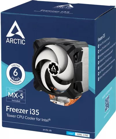 Photo de Ventilateur pour processeur Arctic Freezer i35 (Noir/Blanc)