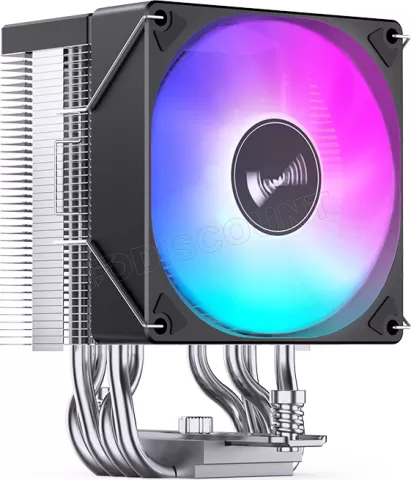 Photo de Ventilateur pour processeur Jonsbo CR-1400 Evo RGB (Noir)