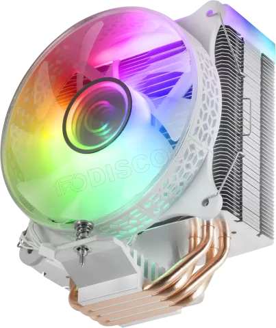 Photo de Ventilateur pour processeur Mars Gaming MCPU-VR RGB (Blanc)