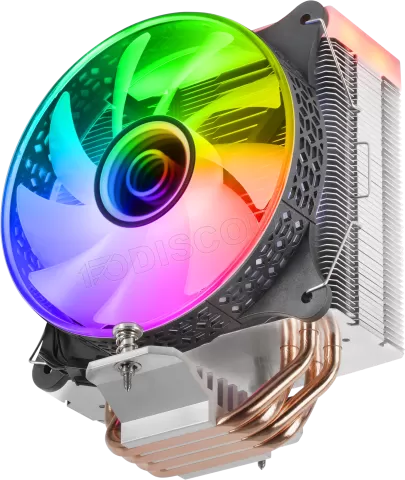 Photo de Ventilateur pour processeur Mars Gaming MCPU-VR RGB (Noir)