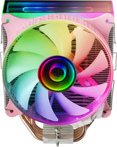 Photo de Ventilateur pour processeur Mars Gaming MCPU-VR RGB (Rose)