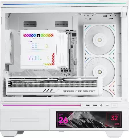 Photo de Ventilateur pour processeur Thermalright Peerless Assassin 140 Digital ARGB (Blanc)