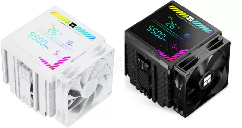 Photo de Ventilateur pour processeur Thermalright Peerless Assassin 140 Digital ARGB (Noir)