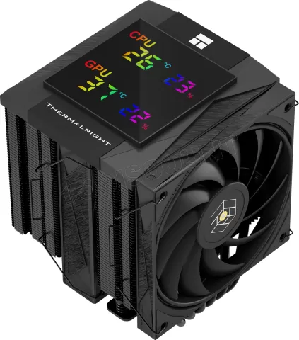 Photo de Ventilateur pour processeur Thermalright Royal Knight 120 Digital RGB (Noir)