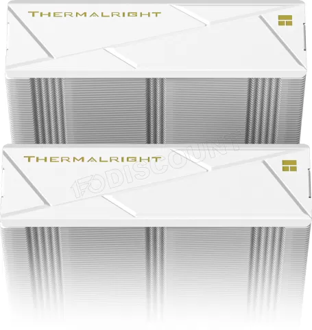 Photo de Ventilateur pour processeur Thermalright Royal Pretor 130 Ultra RGB (Blanc)