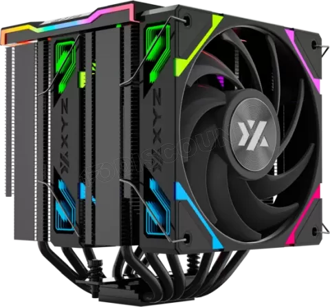 Photo de Ventilateur pour processeur XYZ Thermax 6 Pro Duo RGB (Noir)