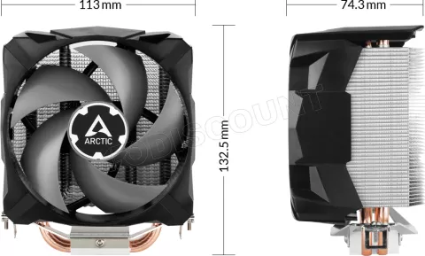 Photo de Ventilateur processeur Arctic Freezer 7 X Continuous Operation (Noir)