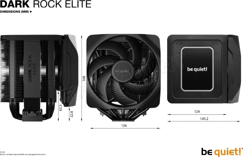 Photo de Ventilateur processeur be quiet! Dark Rock Elite