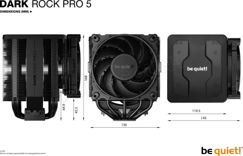 Photo de Ventilateur processeur be quiet! Dark Rock Pro 5