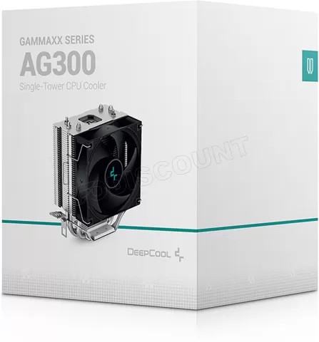 Photo de Ventilateur processeur DeepCool AG300 (Noir)