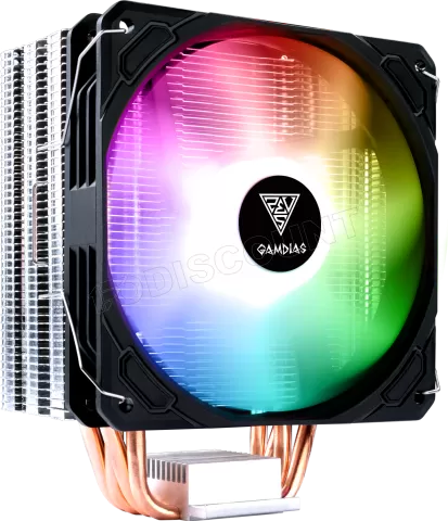 Photo de Ventilateur processeur Gamdias Boreas E1-410 RGB (Noir)