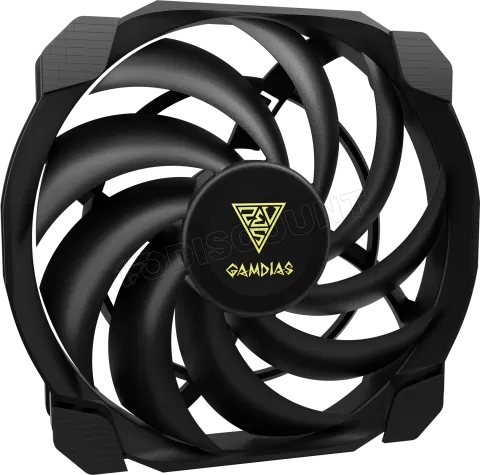 Photo de Ventilateur processeur Gamdias Boreas P1-720 (Noir)