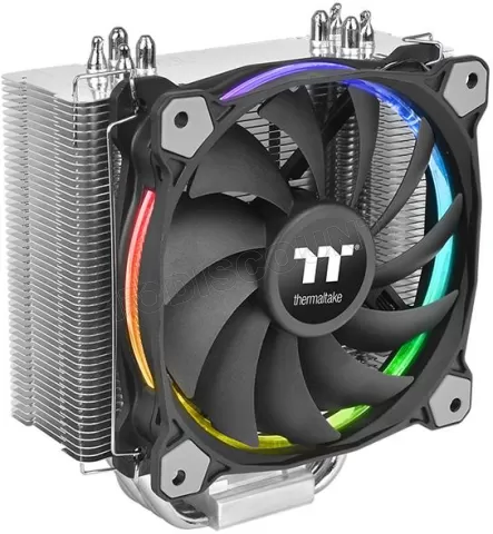 Photo de Ventilateur Processeur Thermaltake Riing Silent 12 RGB Sync Edition (Noir)