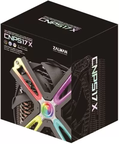 Photo de Ventilateur processeur Zalman CNPS17X RGB (Noir)