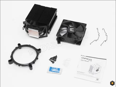 Photo de Ventilateur processeur Zalman CNPS4X (Noir)