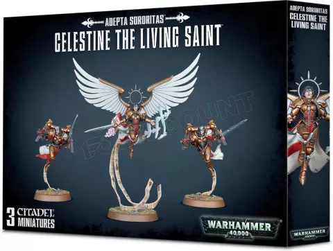 Photo de Warhammer 40k - Adepta Ministorum Celestine The Living Saint