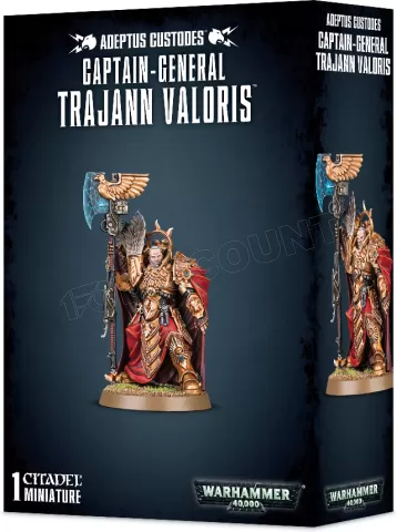 Photo de Warhammer 40k - Adeptus Custodes Captain General Trajann Valoris