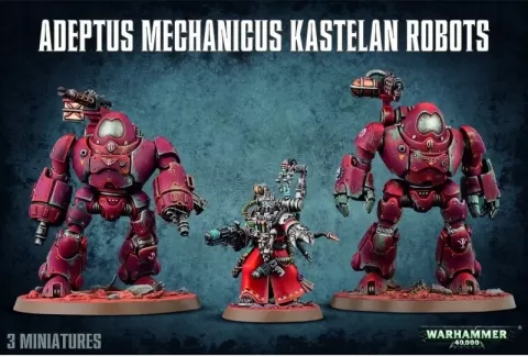 Photo de Warhammer 40k - Adeptus Mechanicus Kastelan Robots