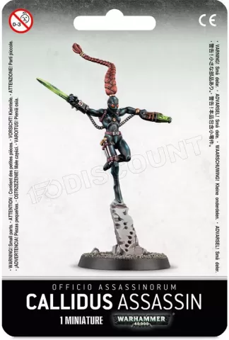 Photo de Warhammer 40k - Agents Imperiaux Assassin Callidus