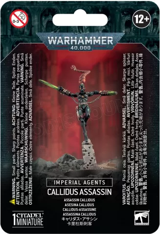 Photo de Warhammer 40k - Agents Imperiaux Assassin Callidus