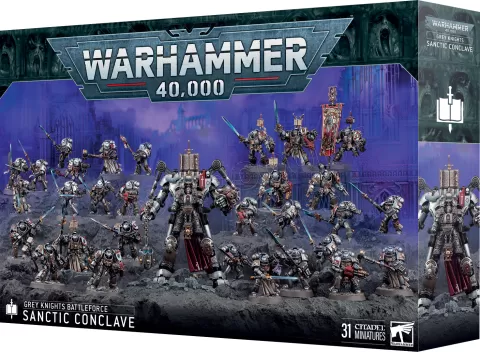Photo de Warhammer 40k - Battleforce Grey Knights Conclave Seraphique (2025)