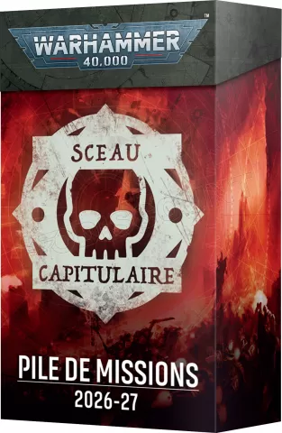 Photo de Warhammer 40k - Datacards V.11 Sceau Capitulaire 2026-27 (Fr)
