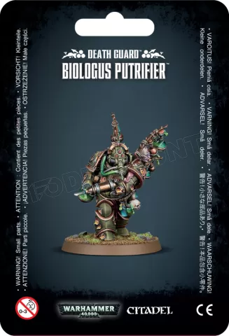 Photo de Warhammer 40k - Death Guard Biologus Putrifier