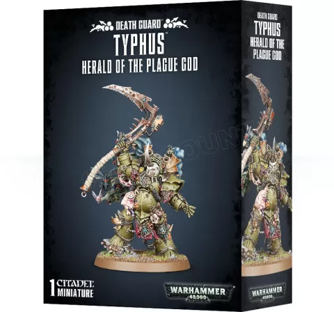 Photo de Warhammer 40k - Death Guard Typhus : Typhus - Héraut du Dieu de la Peste