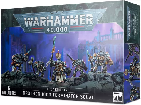 Photo de Warhammer 40k - Grey Knights Paladins / Terminators Squad