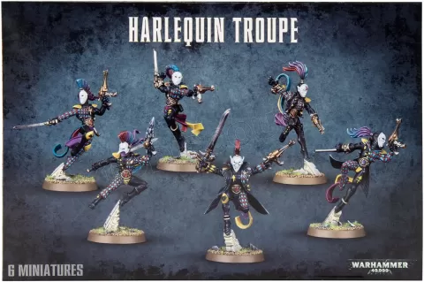 Photo de Warhammer 40k - Harlequin Troupe