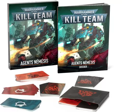 Photo de Warhammer 40k - Kill Team : Datacards Agents Nemesis (2026)