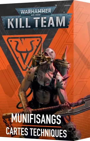 Photo de Warhammer 40k - Kill Team Datacards Munifisangs (Fr) (2025)