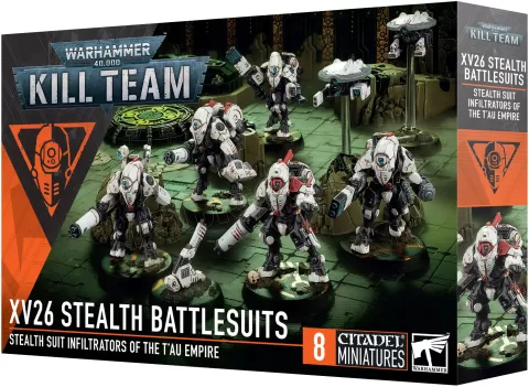 Photo de Warhammer 40k - Kill Team : Escouade D'Exo-Armures XV26 Stealth