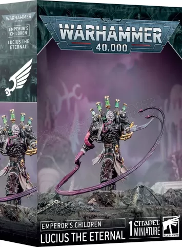 Photo de Warhammer 40k - SMC Emperor's Children Lucius L'Eternel